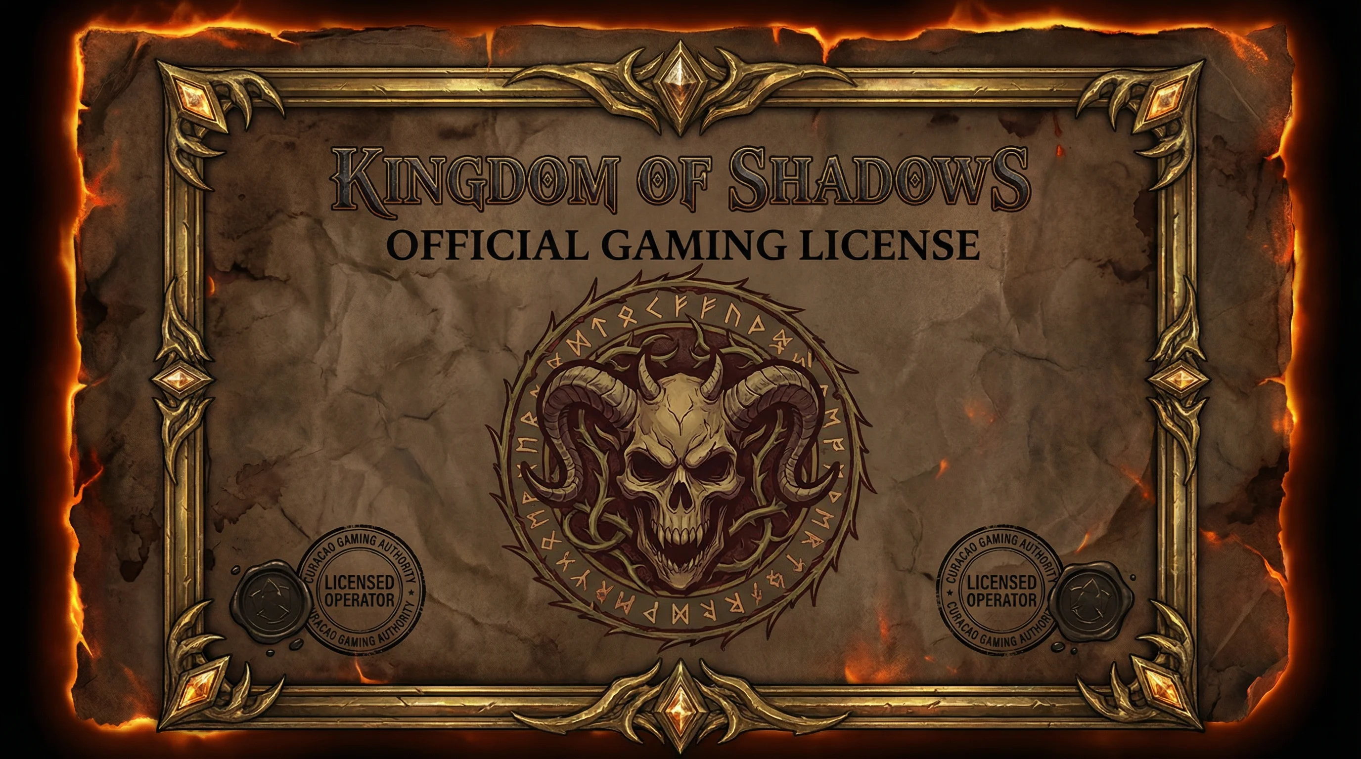 Certificado de licença de jogos Curaçao eGaming do leaobet